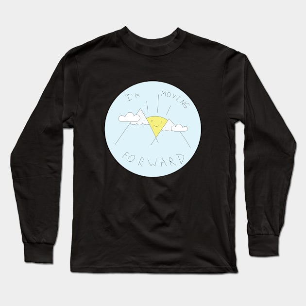 Keep moving forward Long Sleeve T-Shirt by gnomeapple